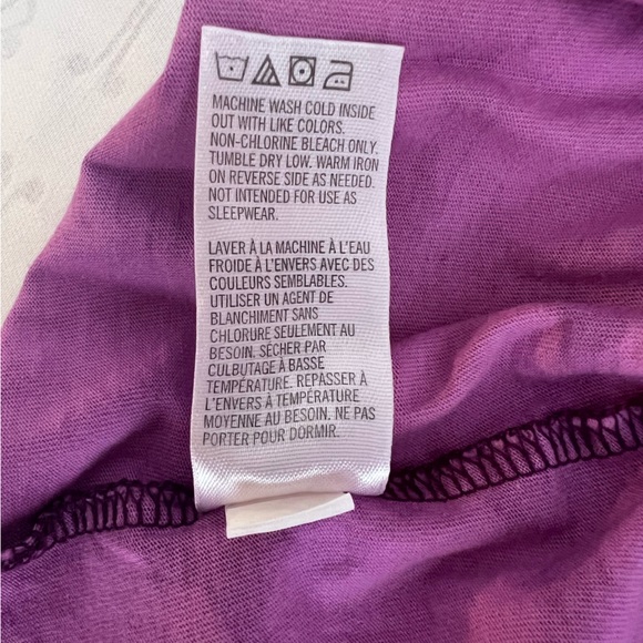 Tea Collection Cosmic Berry Floral Ruffle-Hem Drop-Waist Dress Size 12 - Picture 8 of 11